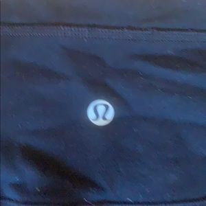 Lulu Lemon Leggings with zipper detail on ankles